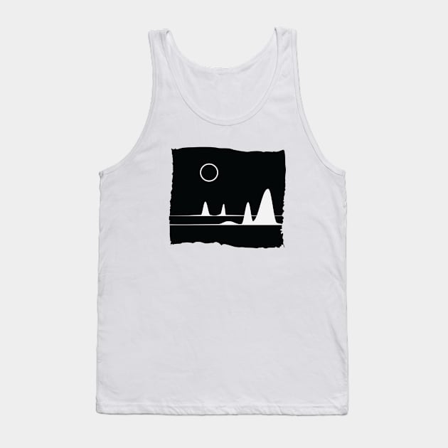 Geometric Landscape Tank Top by Liam Warr